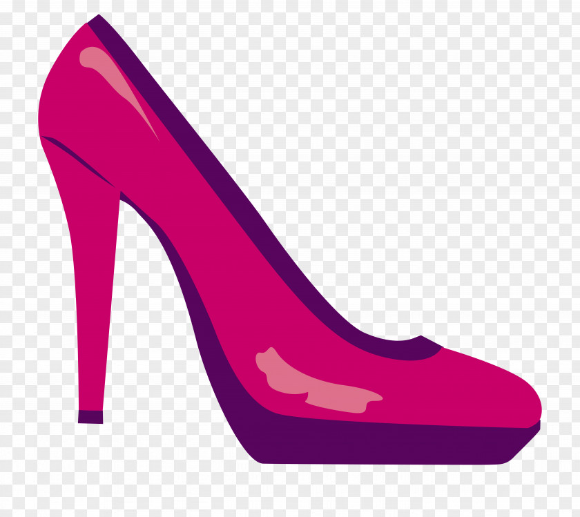 Purple High Heels High-heeled Footwear Shoe Designer PNG