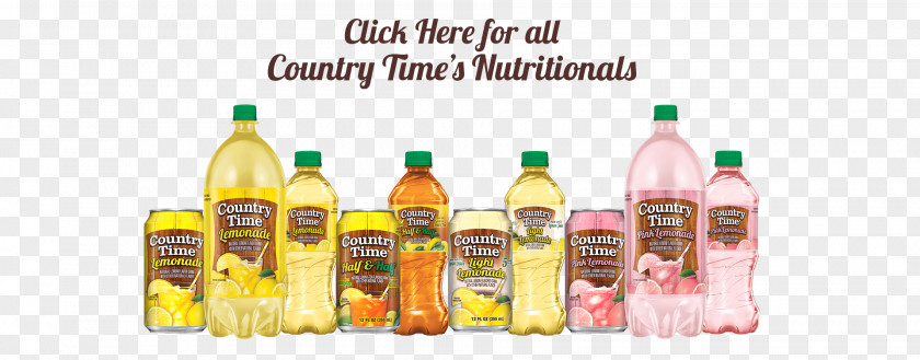 Lemonade Drink Distilled Beverage Country Time Bottle PNG