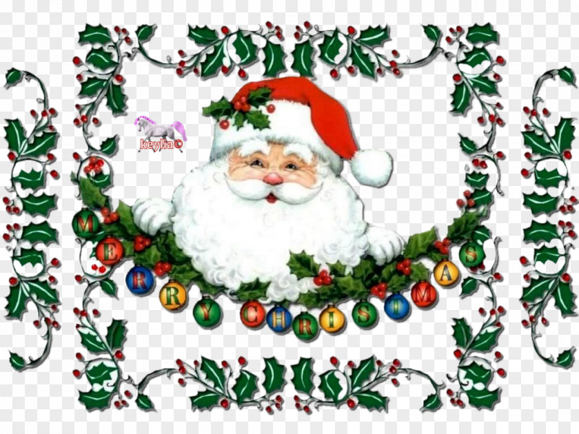 Santa Claus Christmas Tree Day Desktop Wallpaper Image PNG