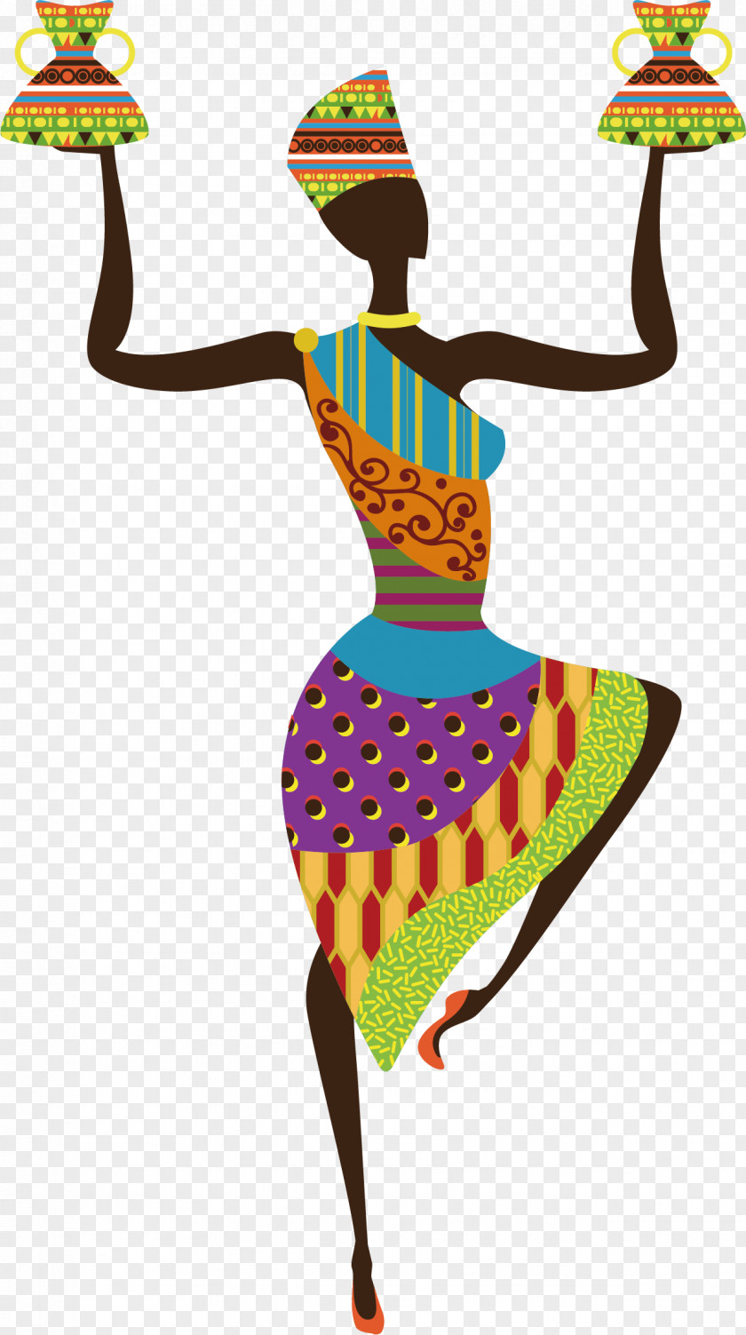 Vector Hip Woman Africans African Art PNG
