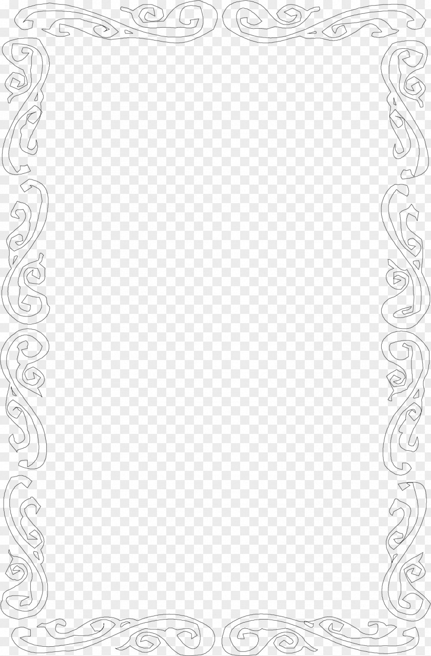Chinese Painting Black Frame Paper White Textile Font PNG