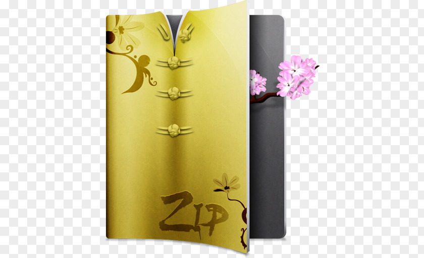 Compressed Zip Flower Yellow PNG