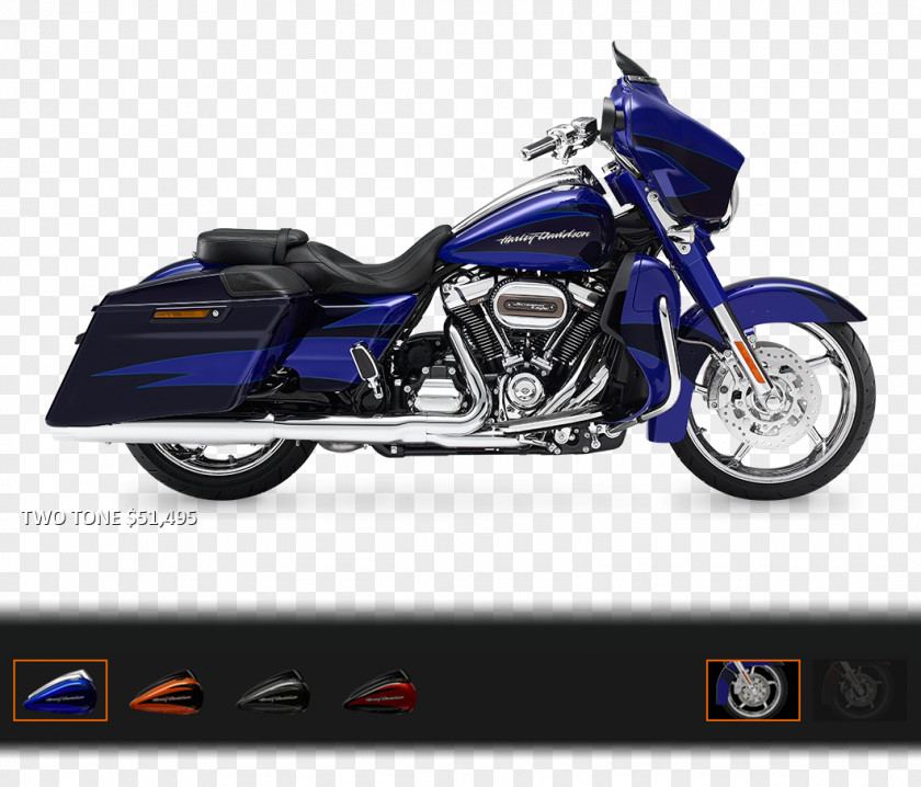 Motorcycle Fairing Accessories Harley-Davidson CVO Street Glide PNG