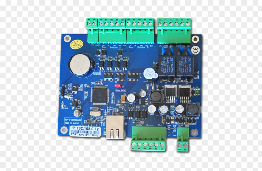 Backlight Microcontroller Access Control Expansion Card Electronics PNG