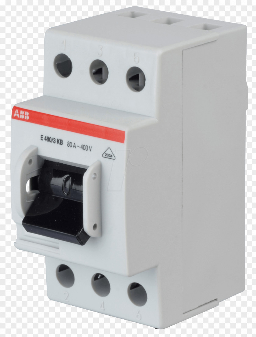 Circuit Breaker Electrical Switches Distribution Board Hauptschalter ABB Group PNG