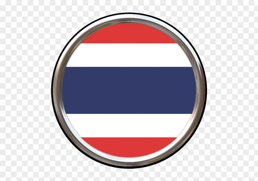 Flag Of Thailand Metal Frame Material PNG