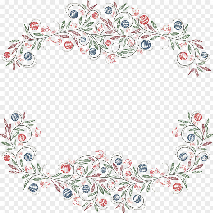 Flower Illustration Design Vector Graphics Wreath PNG
