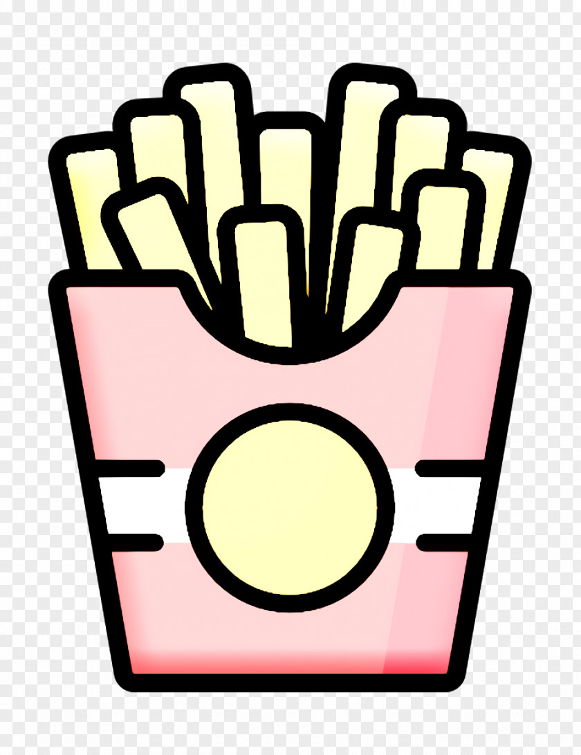 Food Icon Fried Potatoes Fast PNG