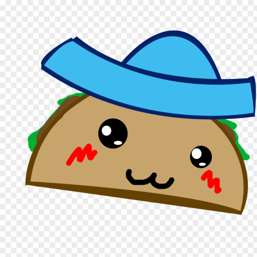 Taco Kawaii Cowboy Hat Fluttershy PNG