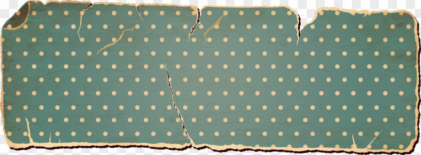 Cosmetic Paper Border Teal Rectangle Pattern PNG