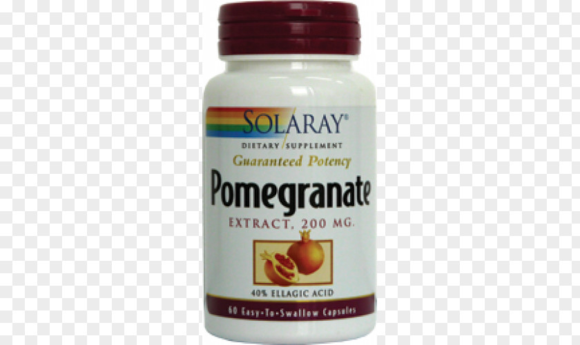 Punica Granatum Dietary Supplement Capsule Genacol Pomegranate Niacin PNG