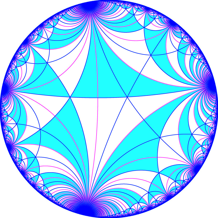 Symmetry Circle Line Point Pattern PNG