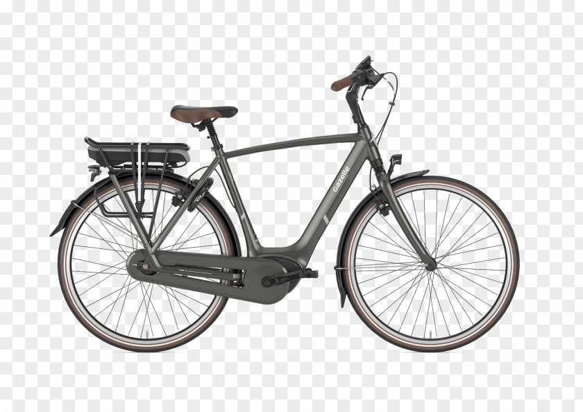 Gazelle Electric Bicycle Electricity Roadster PNG