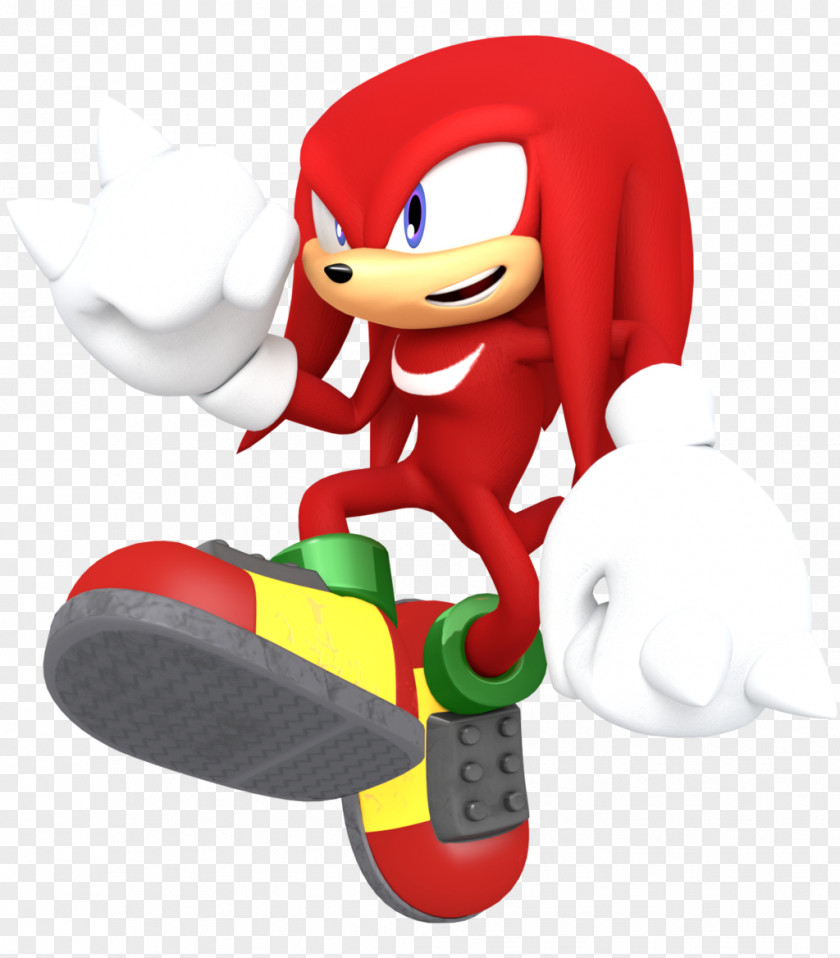 Sonic The Hedgehog Knuckles Echidna Jump R Animation PNG