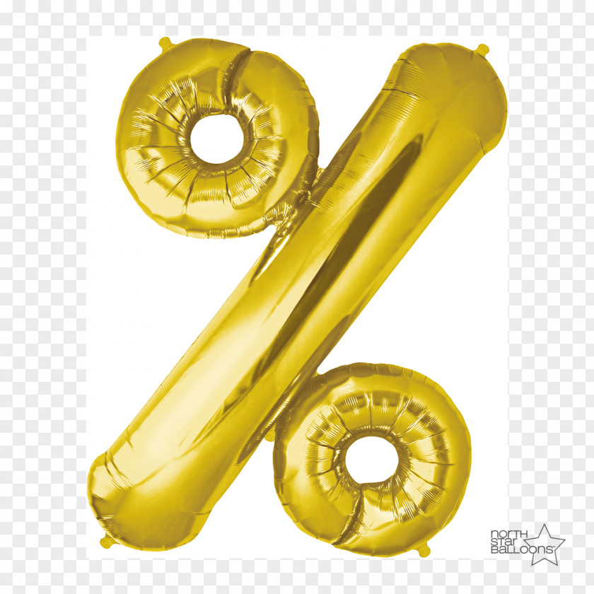 Balloon Toy Party Percent Sign Gas PNG
