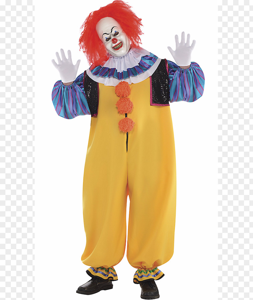 Clown It Costume Party Evil PNG