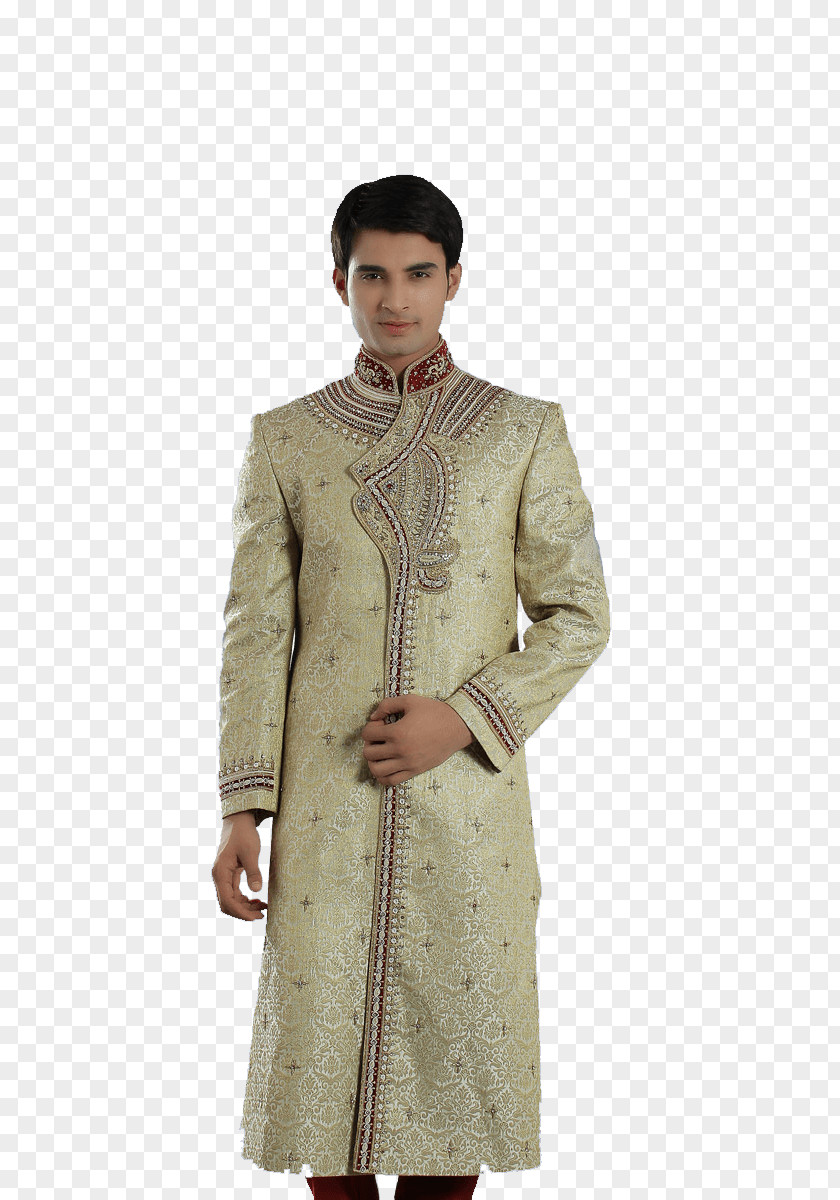 Dress Wedding Clothing Sherwani Man PNG