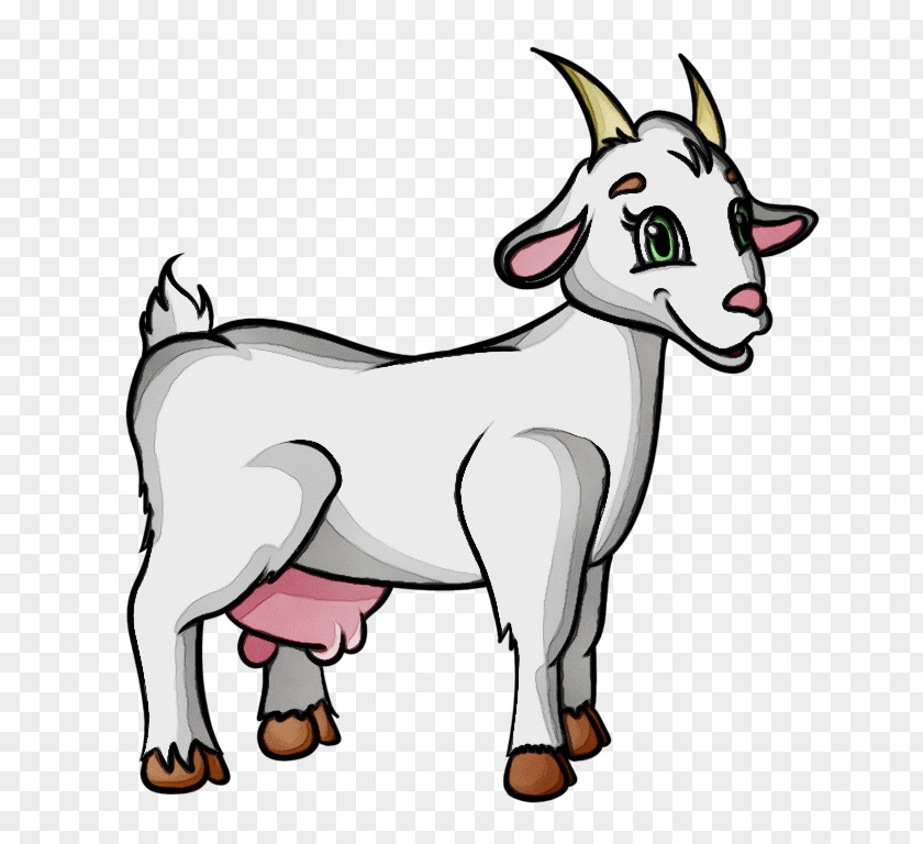 Feral Goat Tail Donkey Cartoon PNG