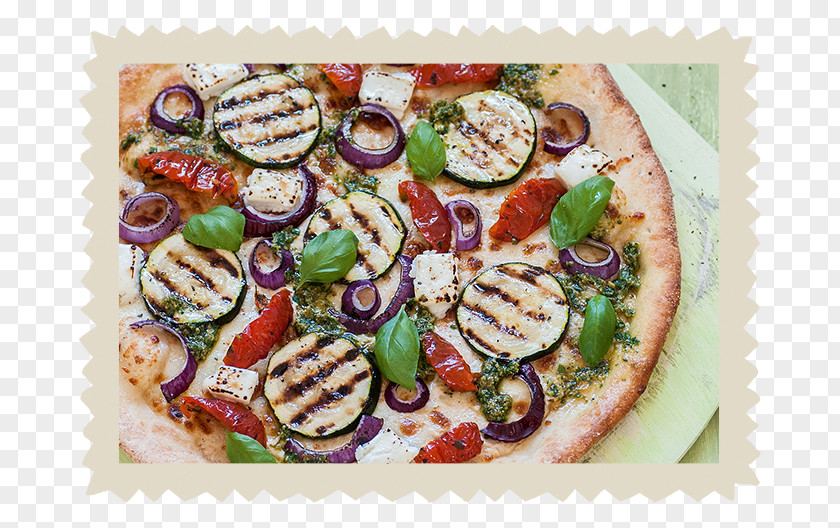 Pizza Vegetarian Cuisine Recipe Vegetable Flatbread PNG