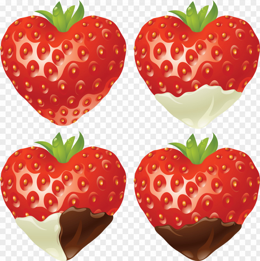 Strawberry Chocolate Bar Clip Art PNG