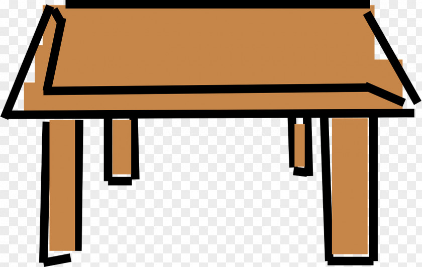 Table Clip Art Computer Desk Openclipart PNG