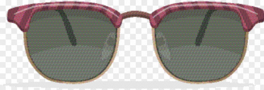 Transparent Material Aviator Sunglass Cartoon Sunglasses PNG