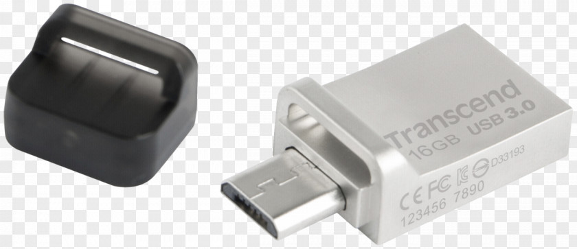 USB Flash Drives JetFlash 880 OTG Drive On-The-Go Transcend Information PNG