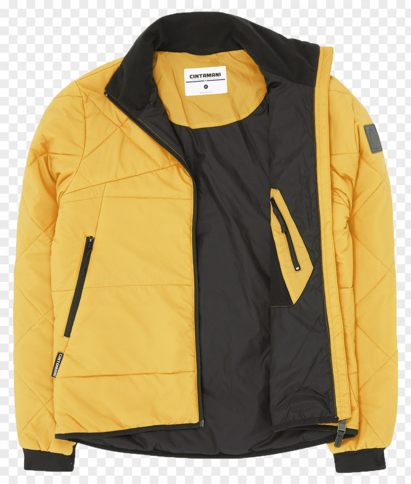 Inside Coat Jacket PrimaLoft Sleeve Cintamani Collar PNG
