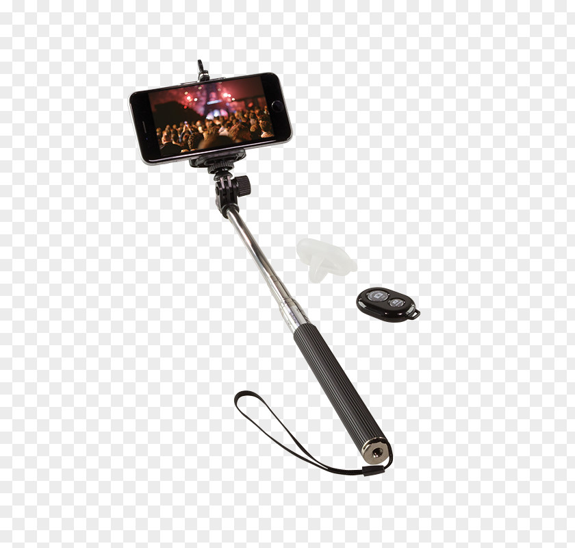 Selfie Stick Monopod Dálková Spoušť Smartphone PNG