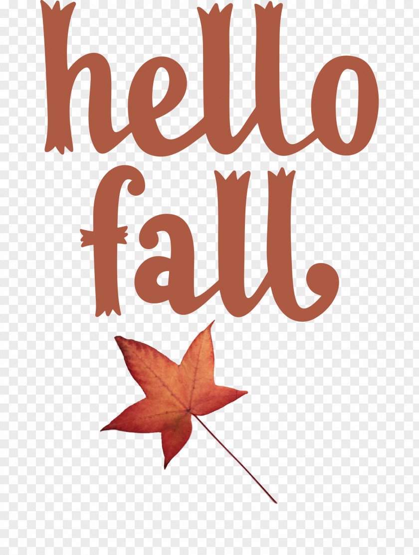 Hello Fall Fall Autumn PNG