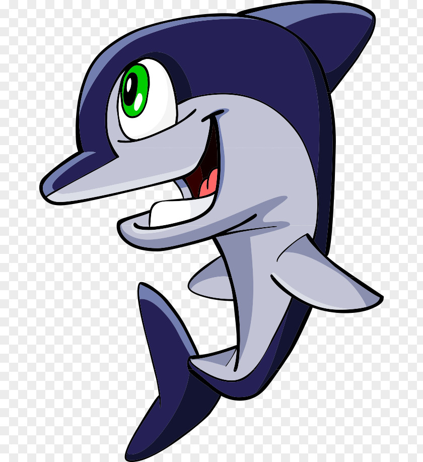 Vector Happy Dolphins Porpoise Dolphin Cartoon Illustration PNG