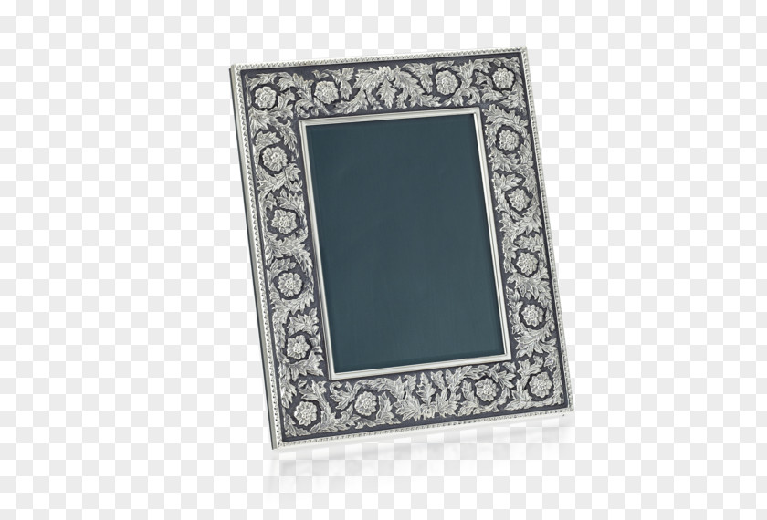 Silver Renaissance Picture Frames Buccellati Linenfold PNG