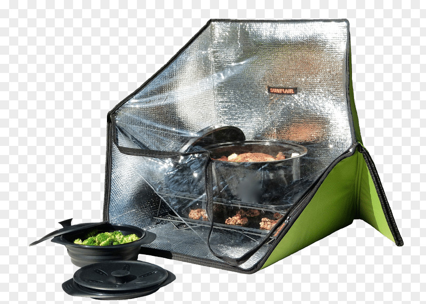 Solar Cooker Sunflair Portable Oven Deluxe With Complete Cookware, Cooking Ranges PNG