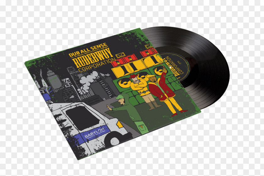 Vinyl Cover Dub All Sense Rudebwoy Corporation (feat. Mr. Williamz, MrDill Lion Warriah, Longfingah) Haffi Bun Old Shatterhand Another Story (Zion Train Remix) PNG