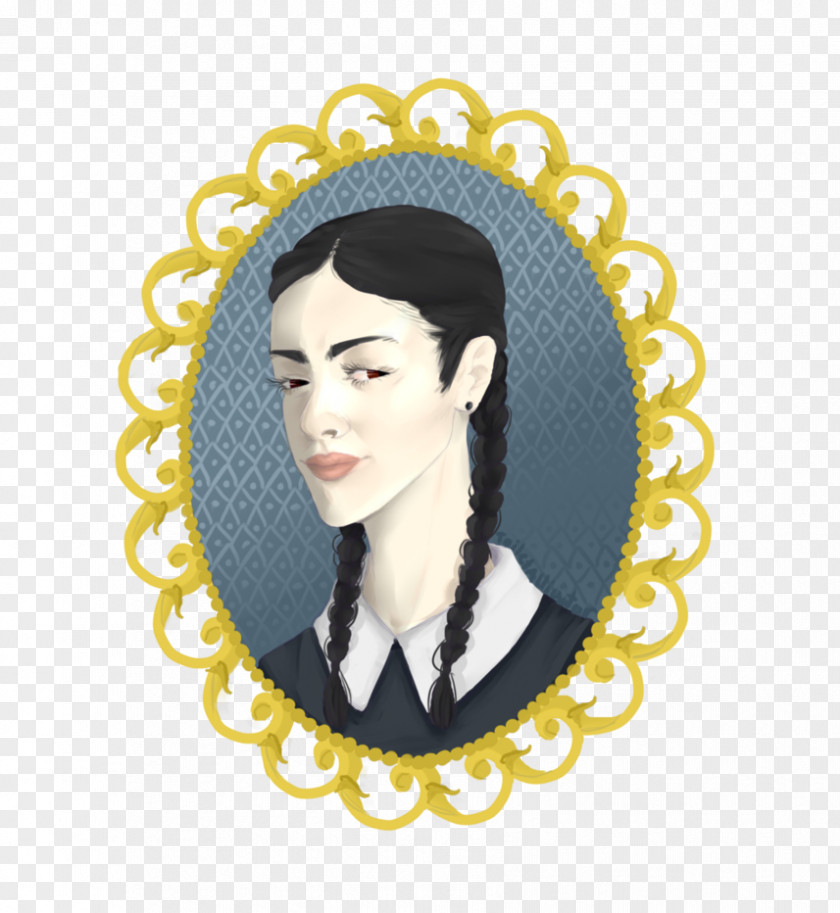 Wednesday Addams The Family Blog Art Portrait PNG
