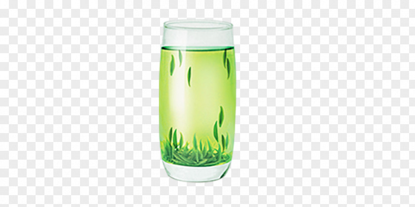 Cup Of Green Tea Bottle Glass Liquid PNG