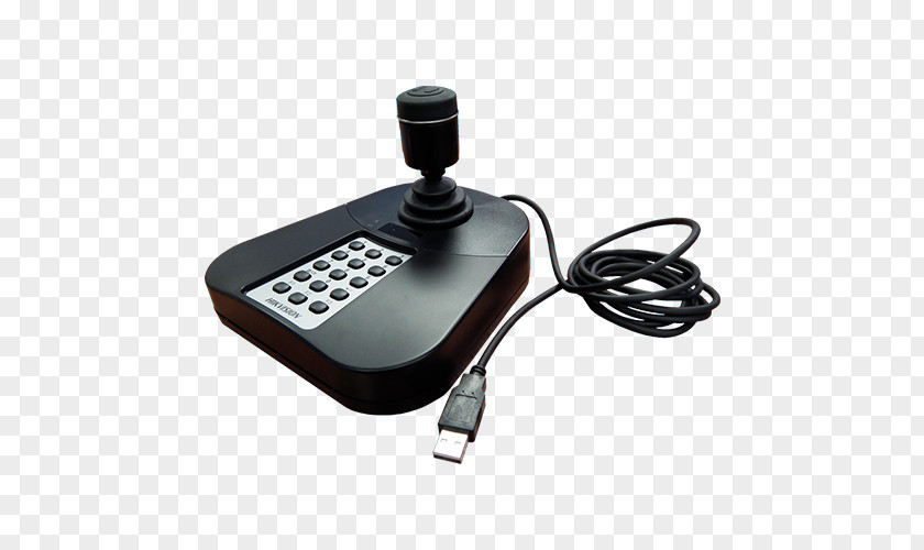 Joystick Computer Keyboard Pan–tilt–zoom Camera Hikvision Closed-circuit Television PNG