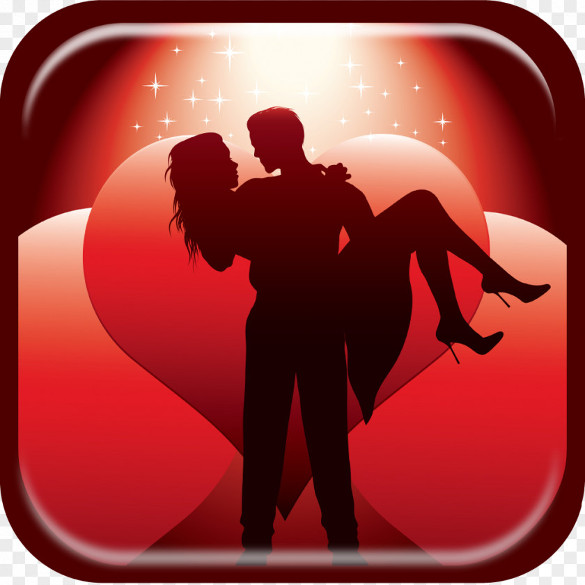 Love Couple Silhouette Intimate Relationship Royalty-free PNG