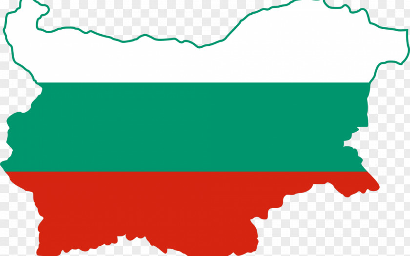 Map Flag Of Bulgaria Blank PNG
