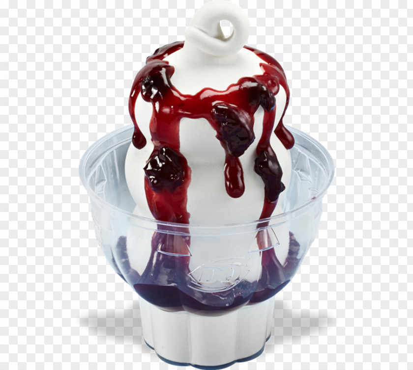 Sundae Ice Cream Fudge Cake Dairy Queen PNG