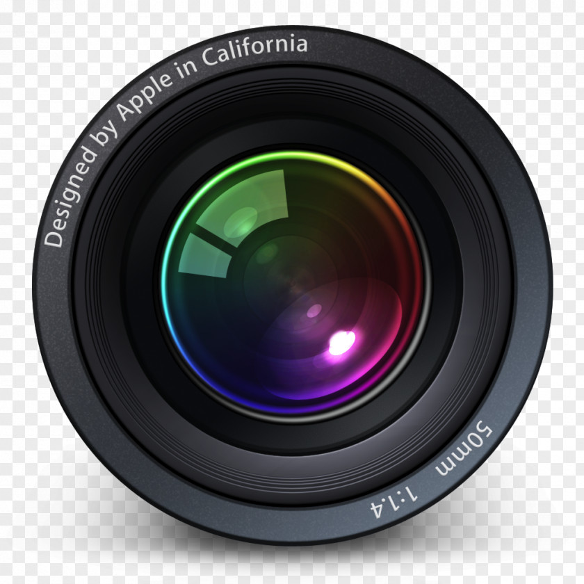 Camera Lens Aperture Apple Photos IPhoto Computer Software PNG