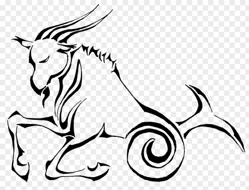 Capricorn Free Image 2012 Tattoo Symbol Astrological Sign PNG