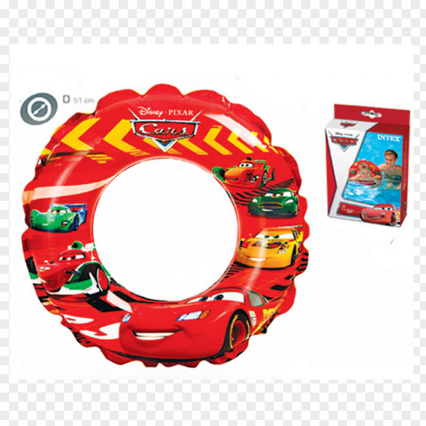 Car Simit Lightning McQueen Swim Ring Toy PNG