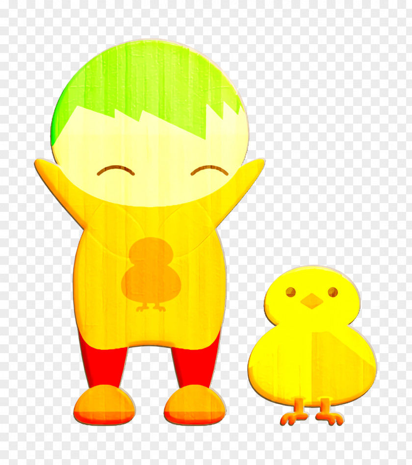 Duck Icon Miniman Boy PNG