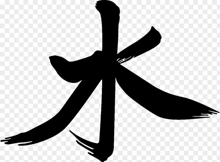 Symbol Chinese Characters Water Sign PNG