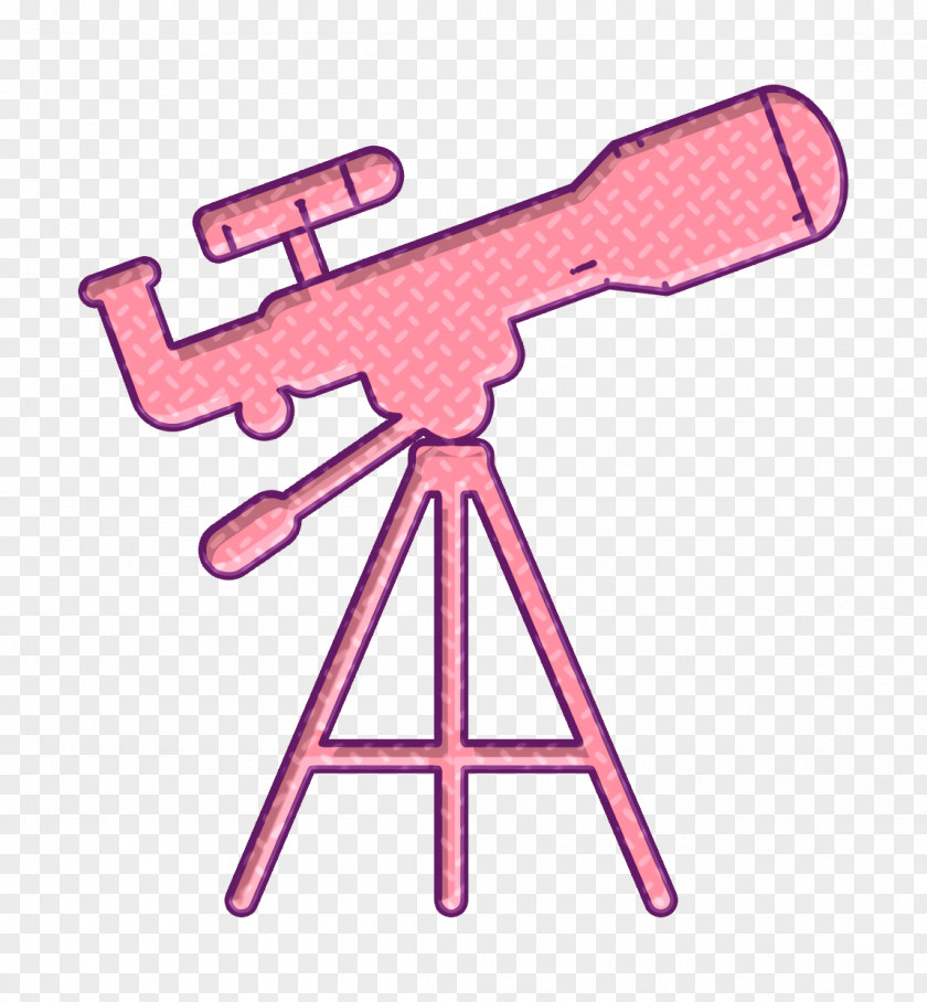 Telescope Icon Space PNG