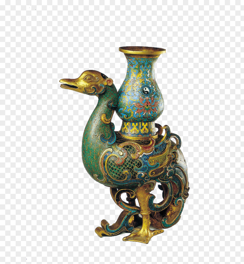 Cloisonne Artwork Cloisonnxe9 Qing Dynasty Falangcai Porcelain Vitreous Enamel PNG