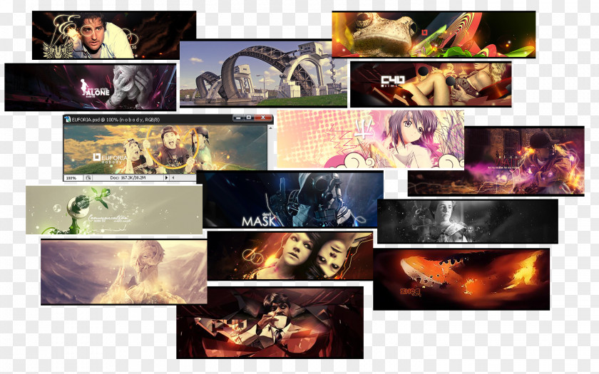 Collage Desktop Wallpaper Photomontage Computer PNG