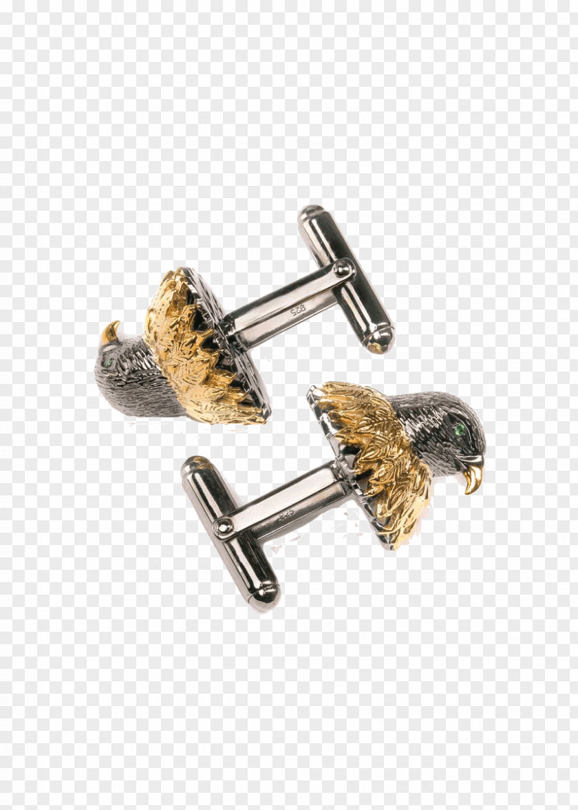 Jewellery Cufflink Earring Colored Gold PNG