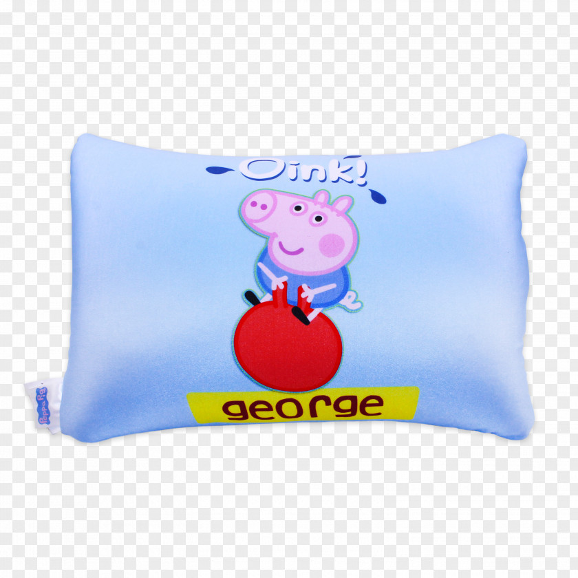 Pillow George Pig Cushion Daddy Throw Pillows PNG